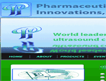 Tablet Screenshot of pharminnovations.com